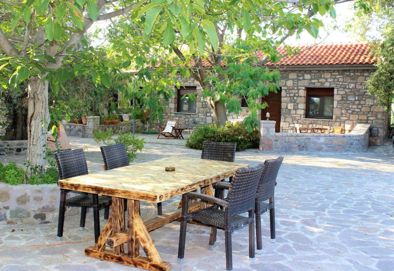 Nadia Apartments Митимна Екстериор снимка